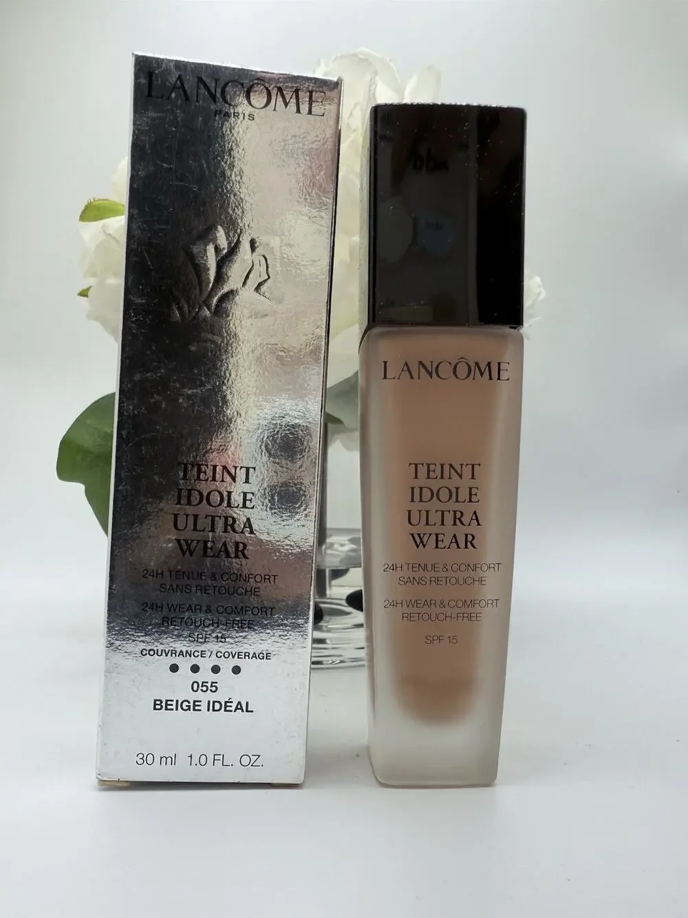 Lancome Teint Idole Ultra Wear 24H Foundation SPF 15 Beige Ideal 055